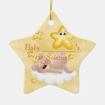 Baby's1st Solstice Ornament