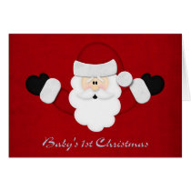 Babys 1st Christmas cards