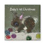 Baby's 1st Christmas Magnet
