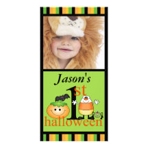 Baby's 1st Halloween Photo Card