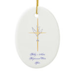 Baby's Baptismal Ornament