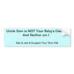 Baby's Daddy Bumper Sticker