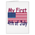 Baby's First 4th of July	Greeting Card