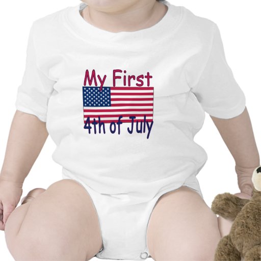 Baby's First 4th of July Infant Creeper