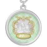 Baby's First Christmas Light Green Plaid Jewelry
