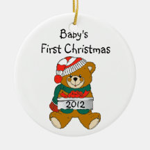 Baby's First Christmas Ornament 2012
