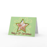 Baby's First Christmas Photo Card