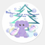 Baby's First Christmas Stickers