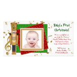 Baby's First Christmas Toy Soldier Photo Cards