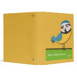 Baby's First Photo Album with Cute Bird Vinyl Binders