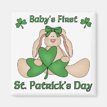 Baby's First St. Patrick's Day Magnets