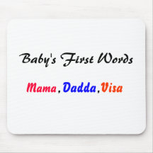 babys first words mousepad