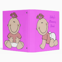 Baby's Memory Book 3 Ring Binders
