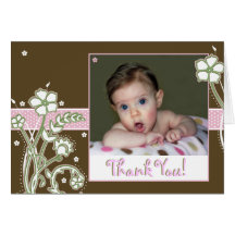 Baby's Thank You! Card