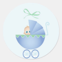 babyshower,blue,boy,sticker,cute,simple
