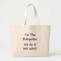 Babysitter Tote Bag