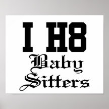 babysitters print