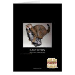 Babysittin Greeting Cards