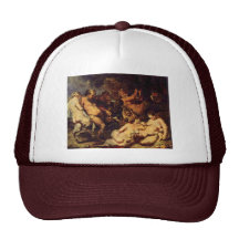 Bacchanal By Rubens Peter Paul (Best Quality) Hats