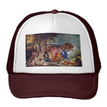 Bacchus And Ceres With Nymphs And Satyrs By Bourdo Trucker Hats