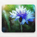 Bachelor Button Mouse Mats