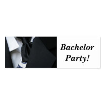 Bachelor Party Business Card