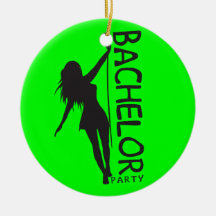 Bachelor Party Christmas Ornament