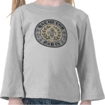 Bachelor Party Crest Design Tshirts