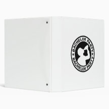 Bachelor Party drinking Vinyl Binder