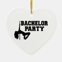 Bachelor Party girl Christmas Tree Ornament