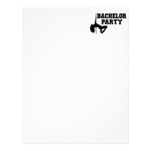 Bachelor Party girl Letterhead