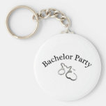 Bachelor Party Handcuffs Key Chain
