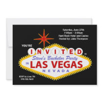 Bachelor Party Invitation