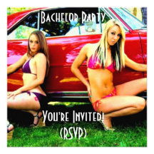 Bachelor Party Invitation