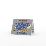 Bachelor Party invitation cards