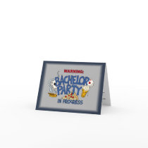 Bachelor Party Invitation Card