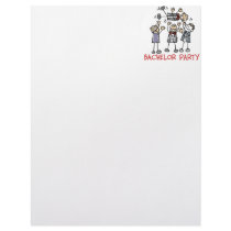 Bachelor Party Letterhead Template
