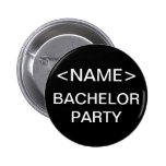 Bachelor Party Name Button