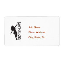 Bachelor Party Shipping Labels