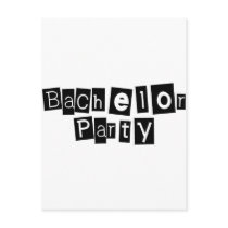 Bachelor Party (Sq Blk)