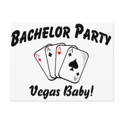 Bachelor Party Vegas Post Card by BacheloretteGirl