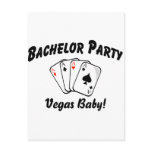 Bachelor Party Vegas Post Cards