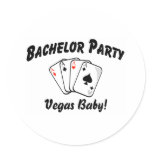 Bachelor Party Vegas Sticker