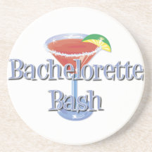 Bachelorette Bash coasters