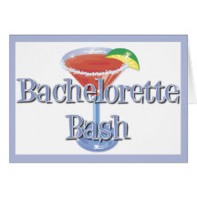Bachelorette Bash invitations Greeting Card