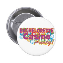 bachelorette casino party wedding bridal shower buttons