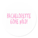 Bachelorette Gone Wild stickers