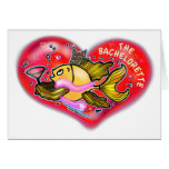 Bachelorette  Hen Party Fish Greeting Cards