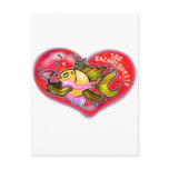 Bachelorette  Hen Party Fish Post Card