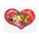 Bachelorette  Hen Party Fish Postcard